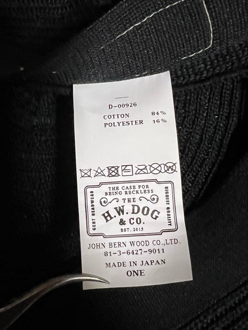 帽子 THE H.W.DOG&CO. - WIDE BERET