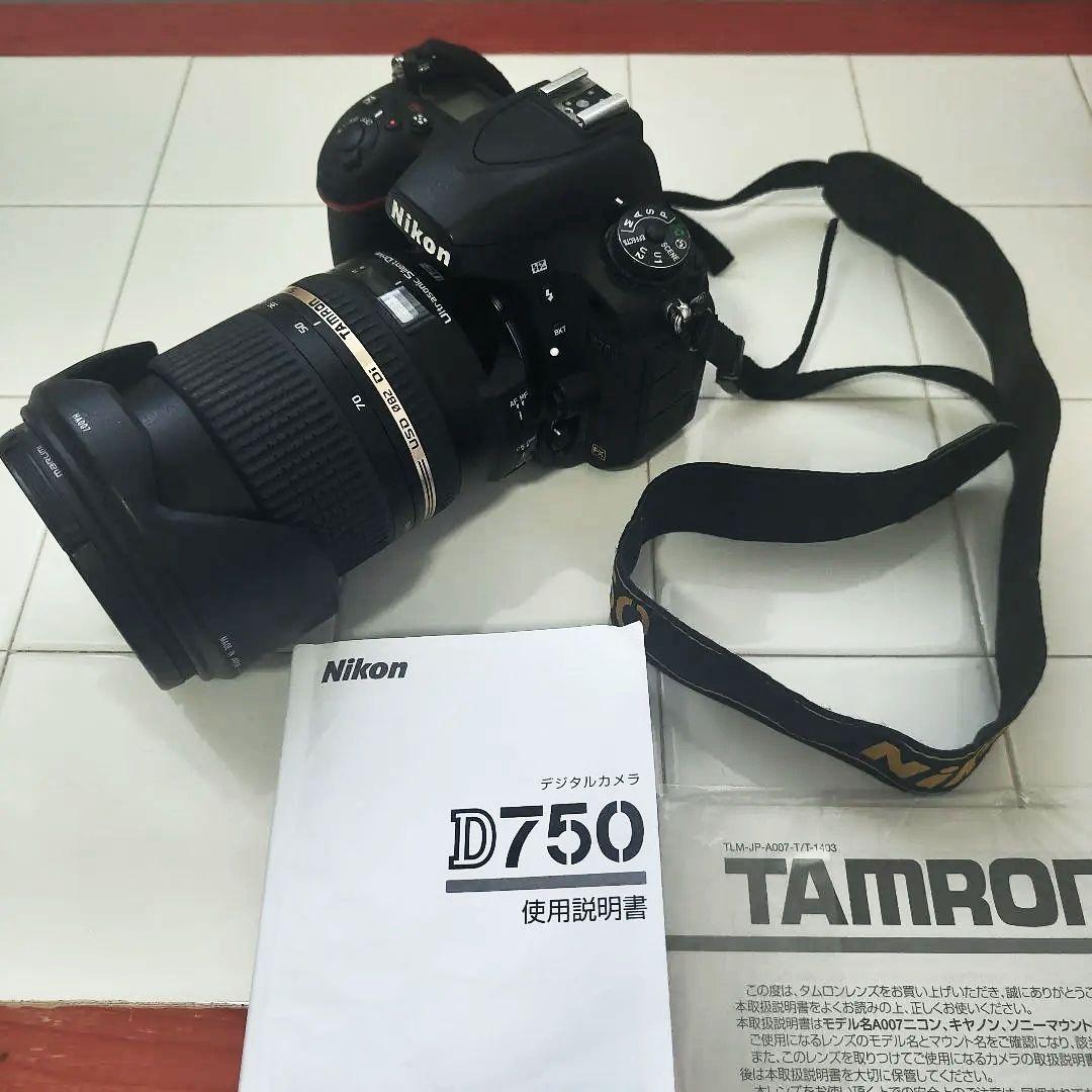 【近距離〜中距離おすすめ】NikonD750ボディ&TAMRON A007セット