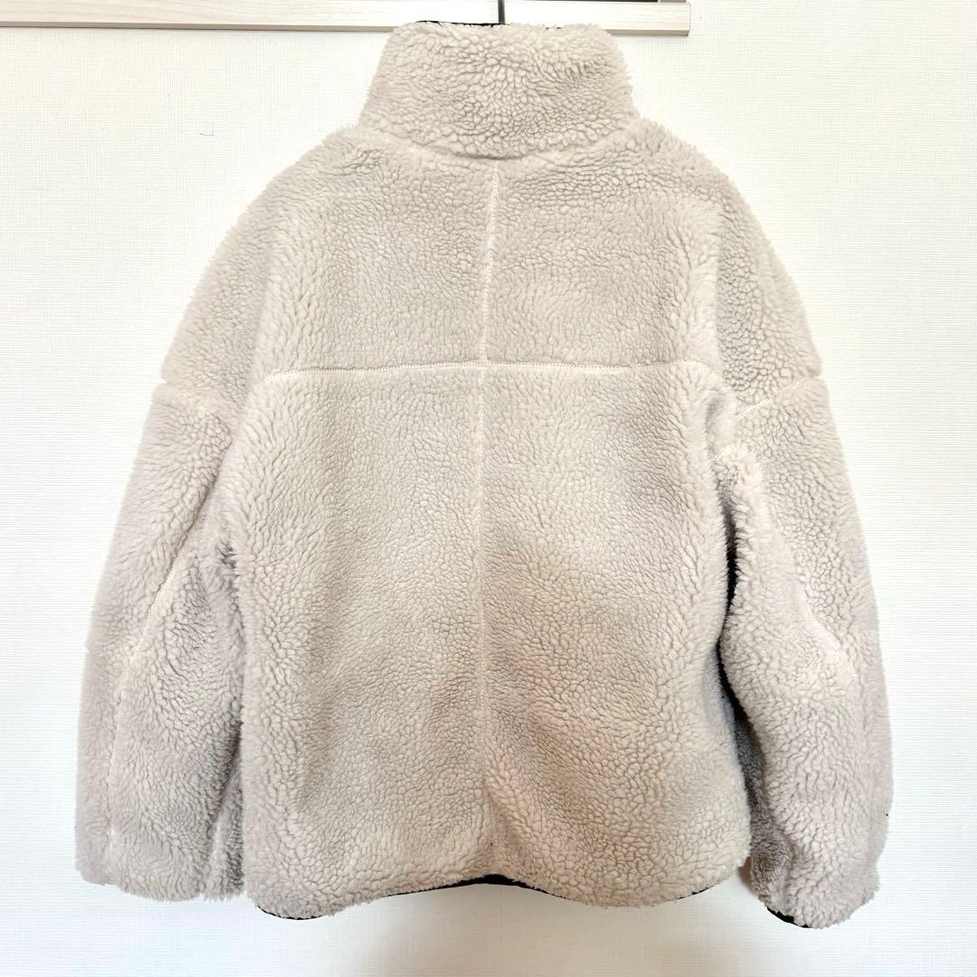 ADAM ET ROPÉ FEMME 2way キルトボアリバーシブルブルゾン