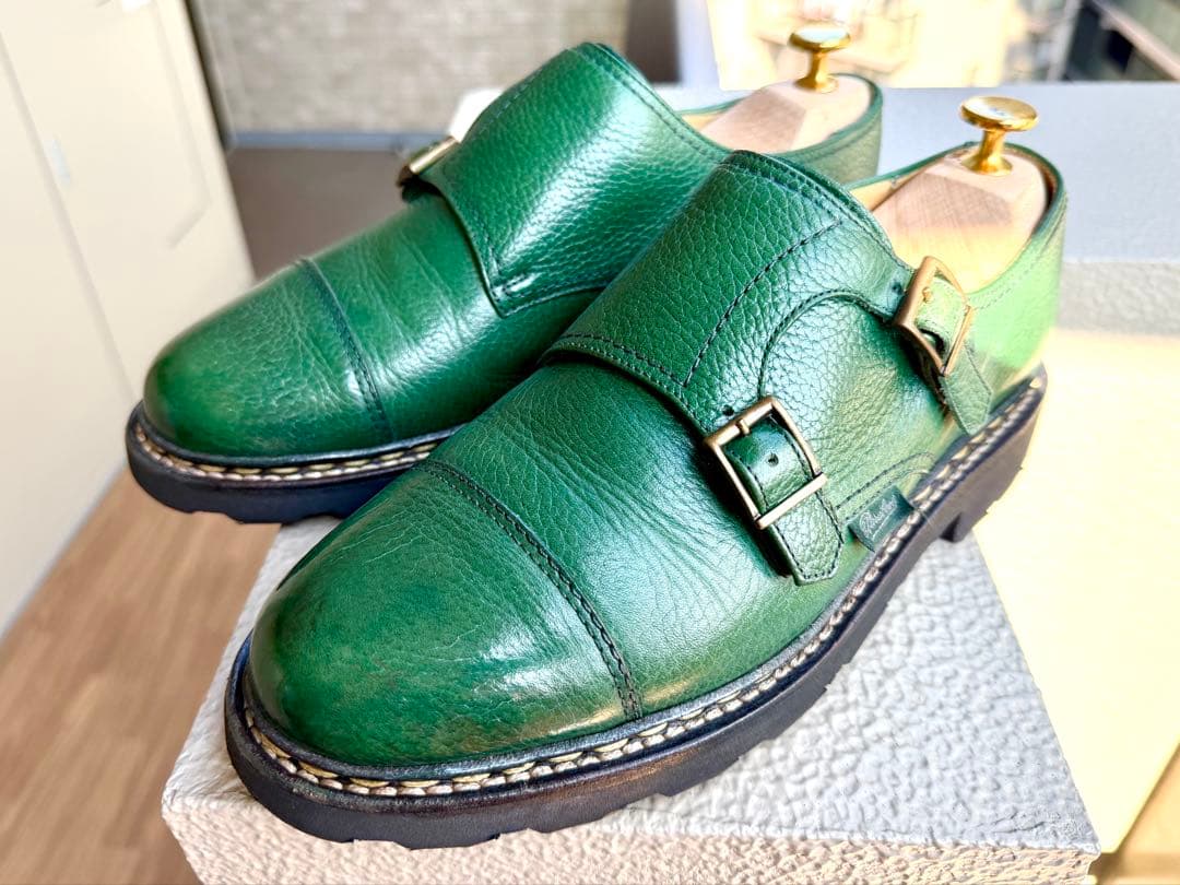 [箱付/超レア品] Paraboot William Vert (UK6.0)
