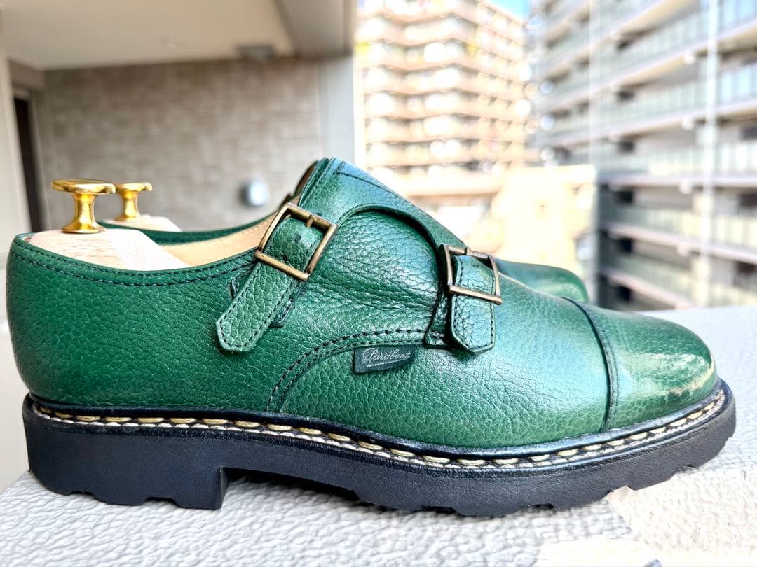 [箱付/超レア品] Paraboot William Vert (UK6.0)