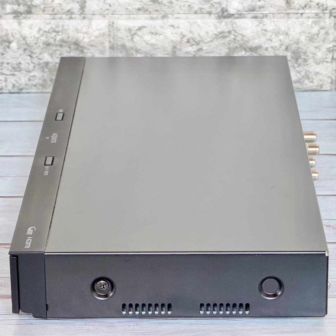 2020年製 シャープ「アクオス・ブルーレイ」500GB・2チューナー搭載