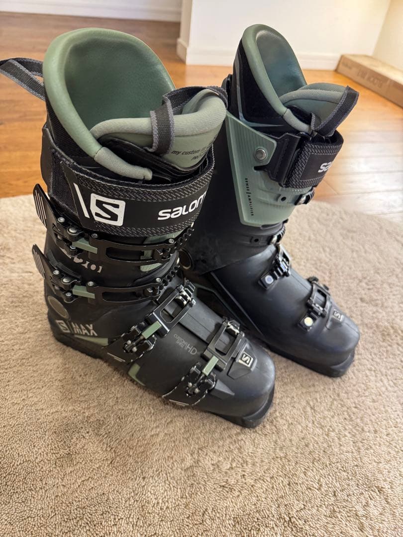 サロモン S/MAX120 Black/Oil Green 26/26.5cm