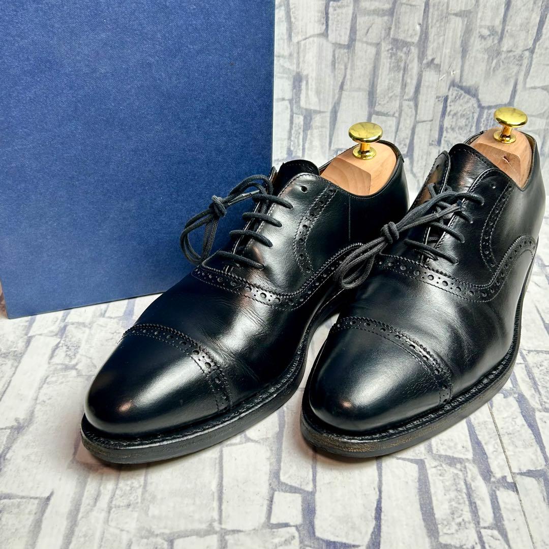 ジャランスリワヤ ストレートチップ メダリオン ダイナイトソール UK6.5