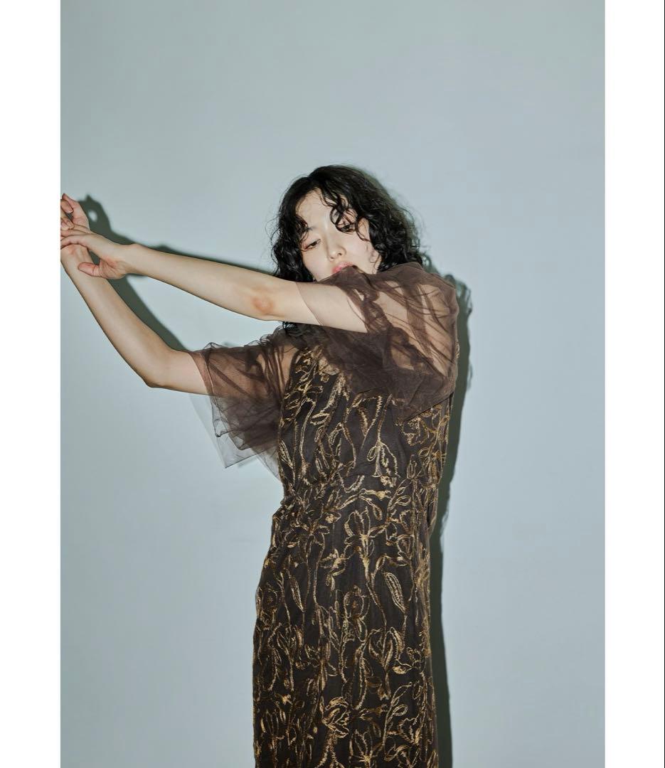 フラフィースリーブペンシルドレス niana LE’RURE bflat