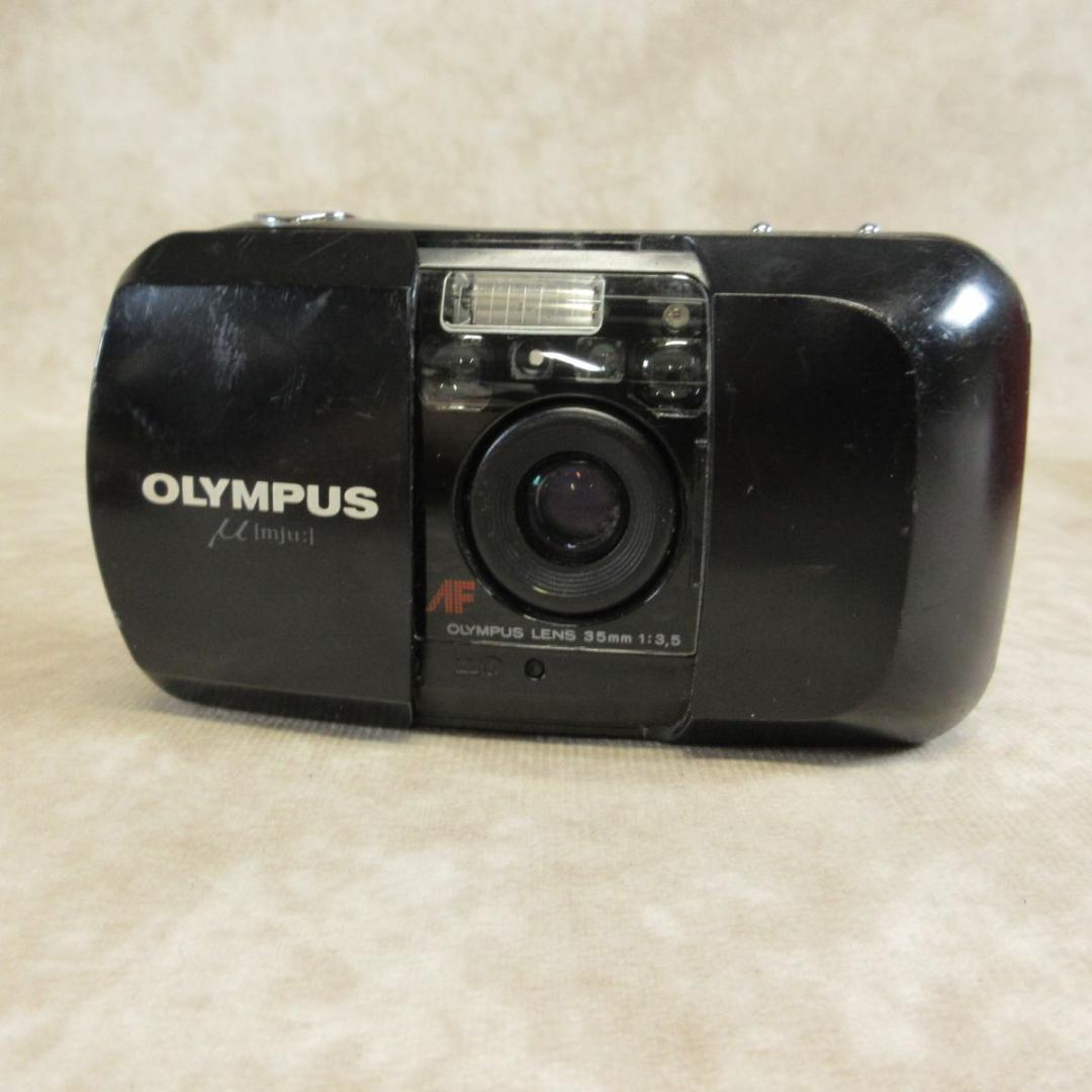 【希少】 OLYMPUS オリンパス μ mju 初代 コンパクトフィルムカメラ