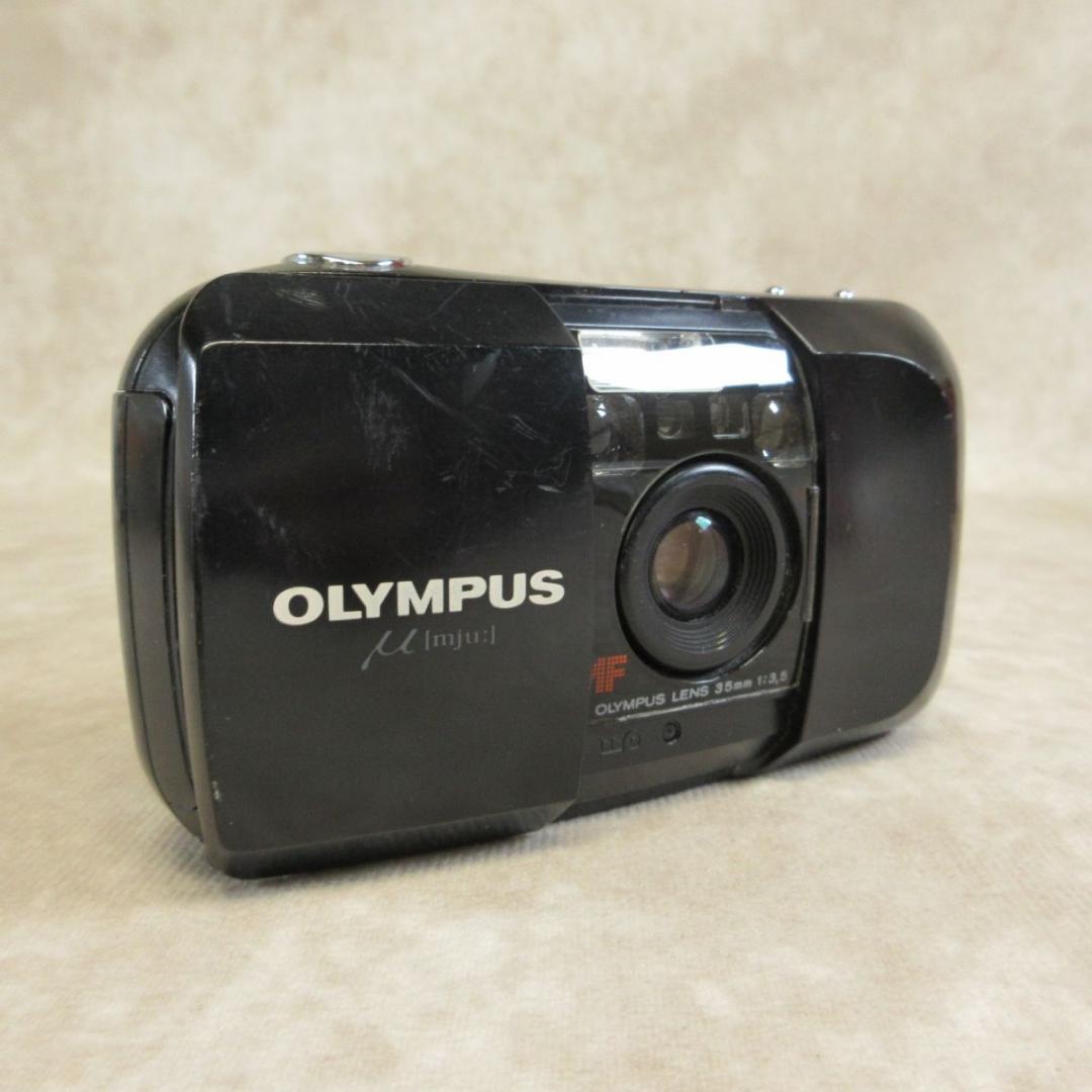 【希少】 OLYMPUS オリンパス μ mju 初代 コンパクトフィルムカメラ