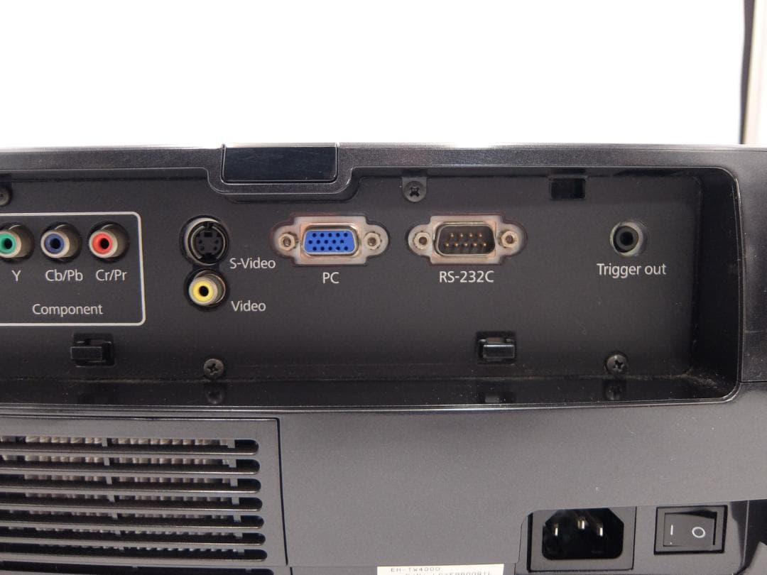 エプソン EH-TW4000 プロジェクター HDMI接続 点灯時間 879H