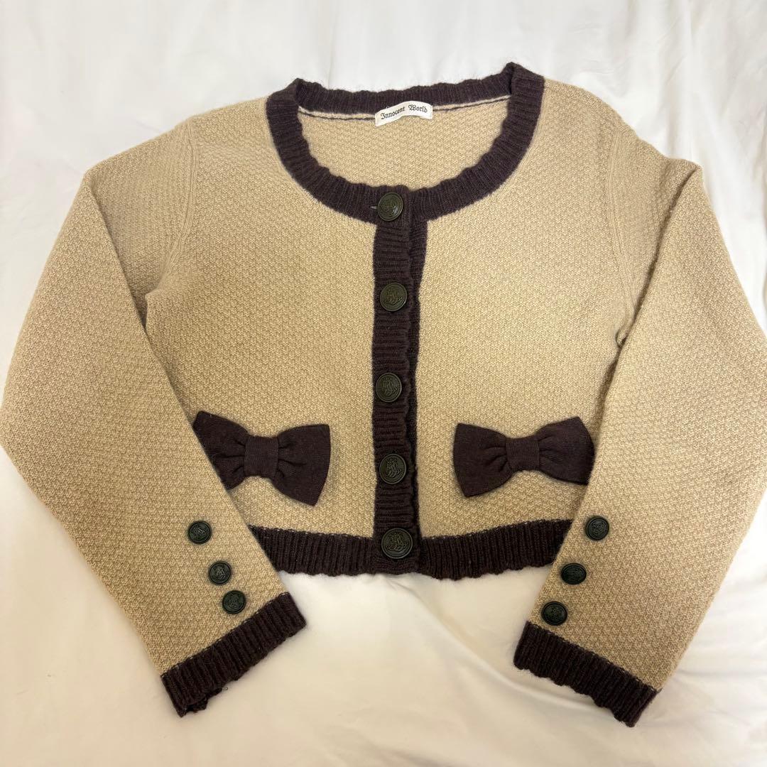 【最終値下げ】Innocent World クラシカルニットジャケット