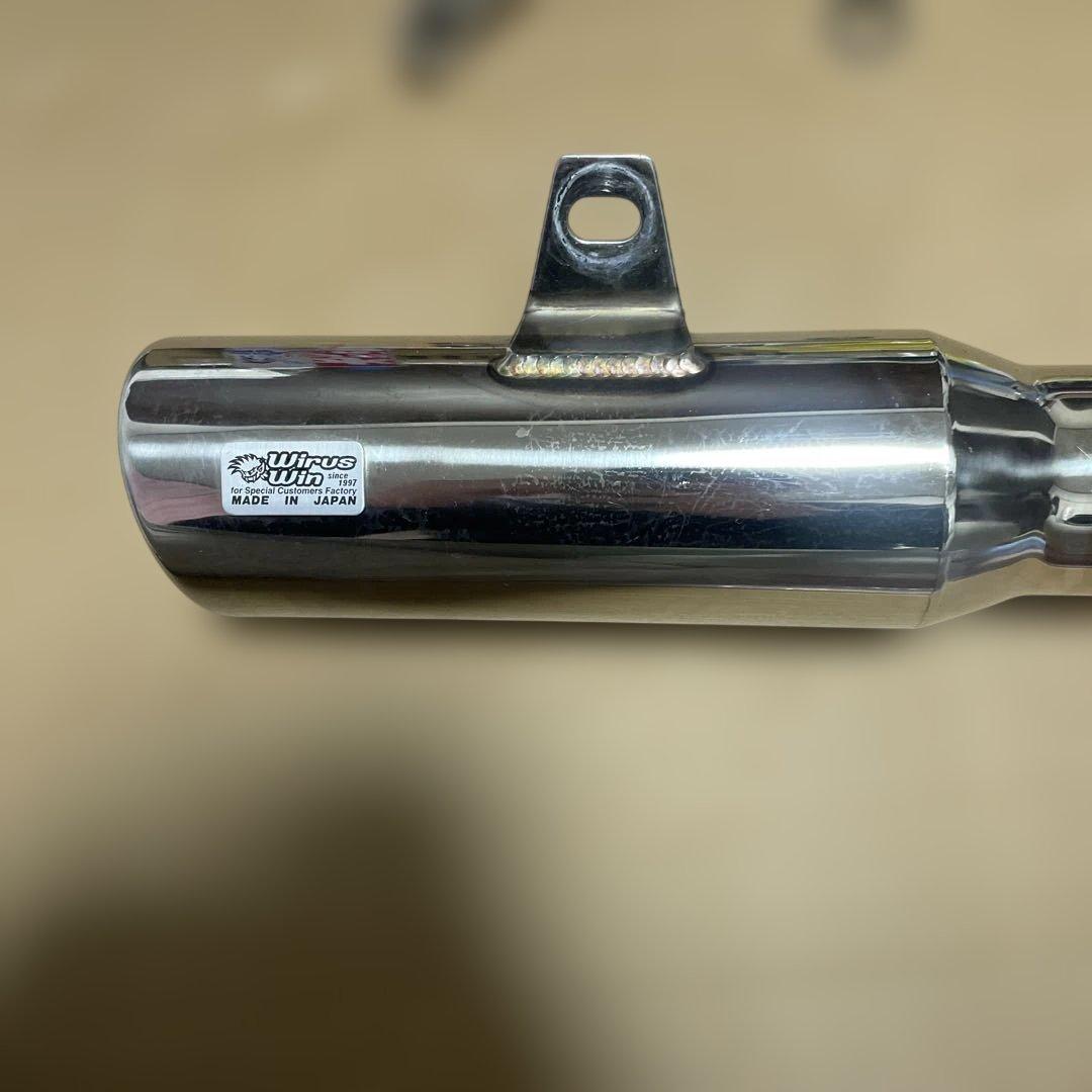 AY02ビーノ　ジョルノAF77 マフラーウィルズウィン WirusWin