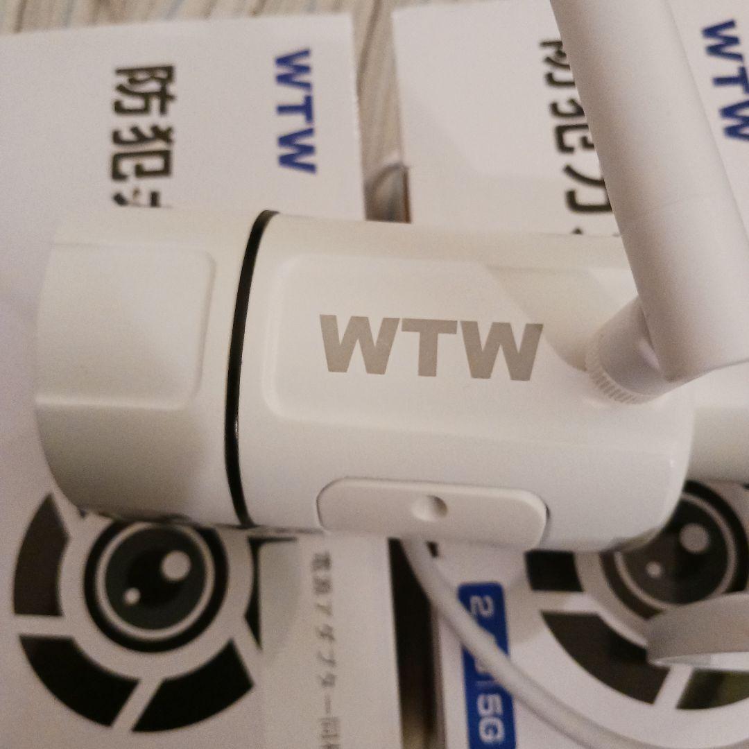 800万画像2台元値1台24800円WTW 防犯カメラ 2.4G/5G対応