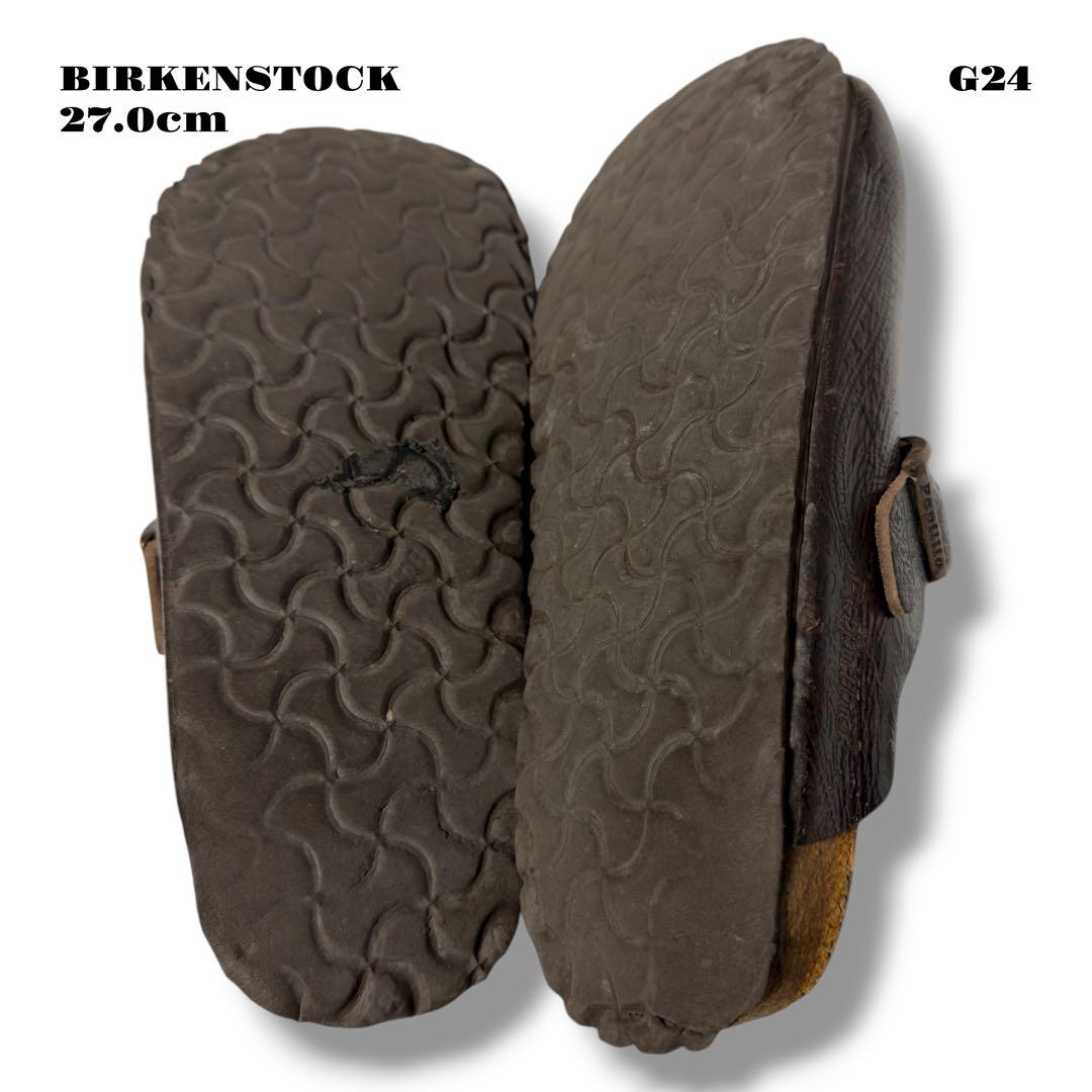 希少品！ BIRKENSTOCK PAPILLIO ボストン ブラウン 茶 27