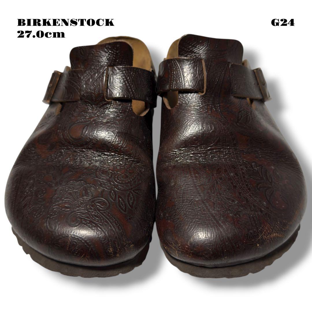 希少品！ BIRKENSTOCK PAPILLIO ボストン ブラウン 茶 27