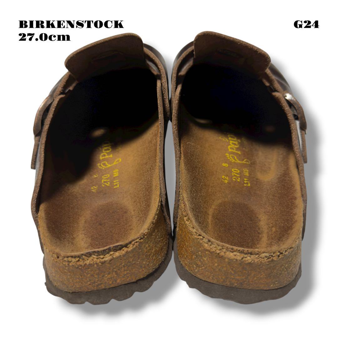 希少品！ BIRKENSTOCK PAPILLIO ボストン ブラウン 茶 27