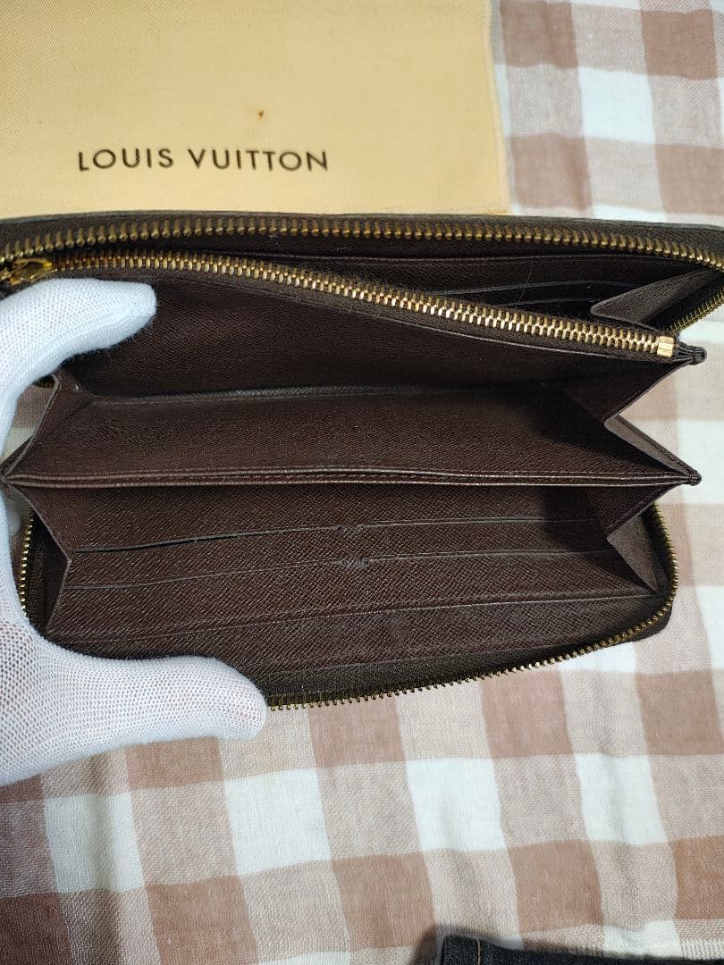 LOUIS VUITTON ダミエ 長財布 保存袋付き