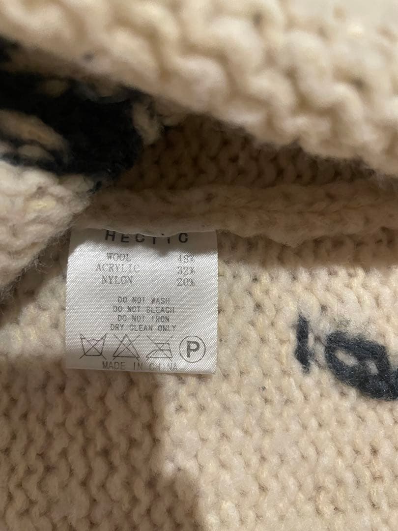 名作！希少サイズ　HECTIC FILTH OFURY セーター