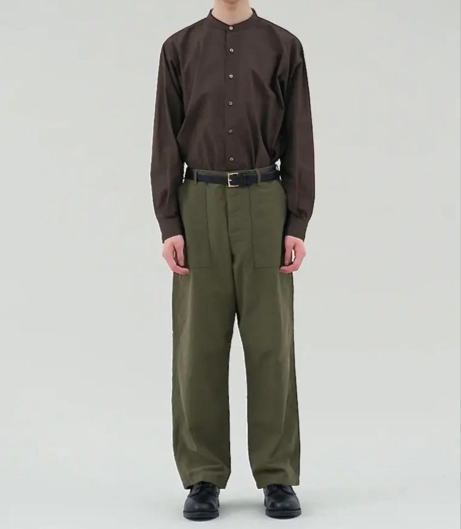 CIOTA 22AWスピンコットン　ベイカーパンツ