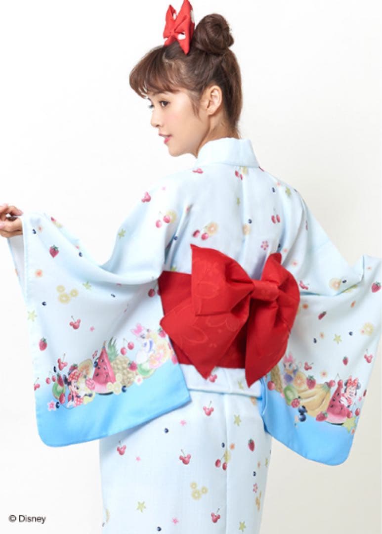 シークレットハニー きもの 工房まつや ディズニー 浴衣 半幅帯セット
