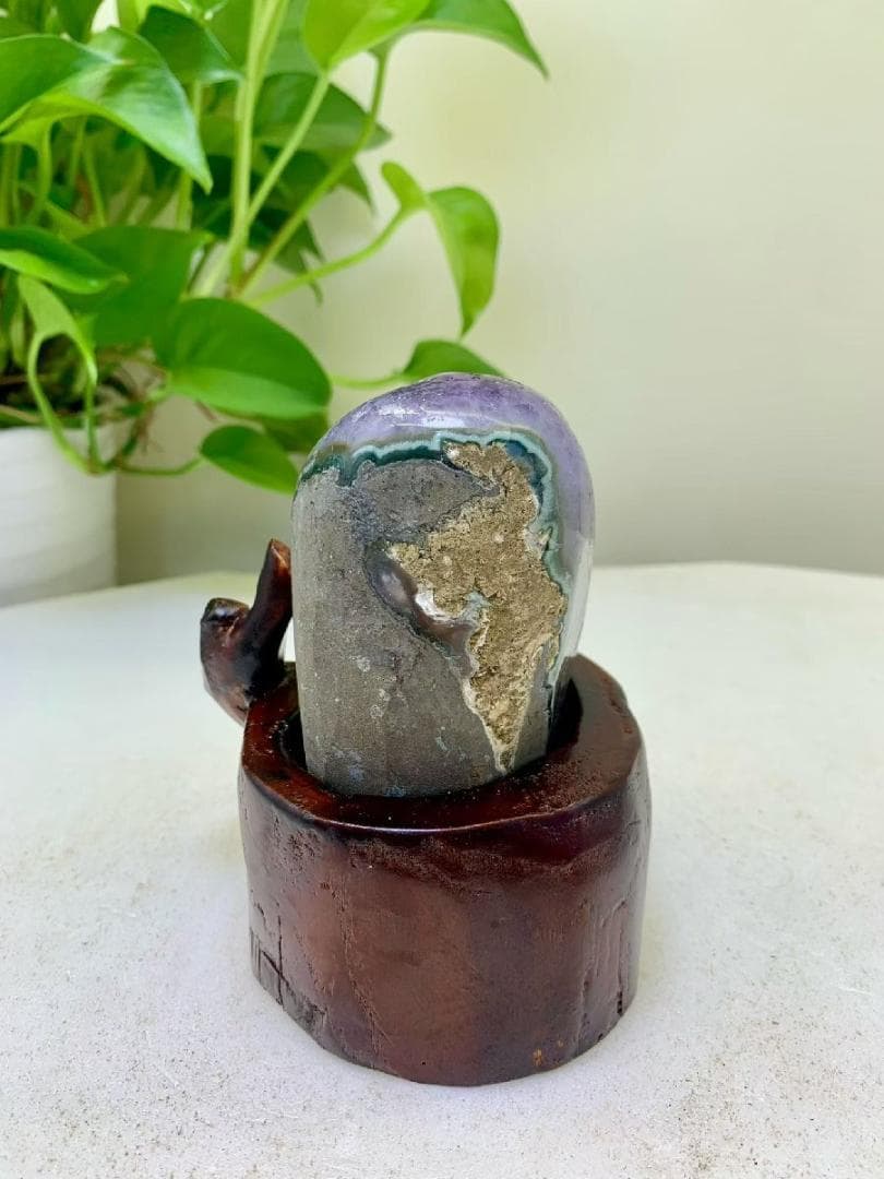 AAA級ウルグアイ産天然アメジストドームB1210/YS/170D