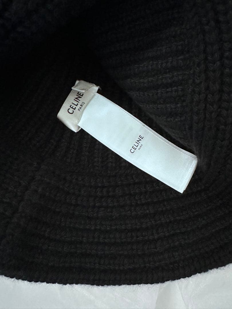 未使用品　CELINE トリオンフクロシェ バケットハット