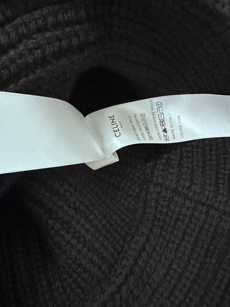 未使用品　CELINE トリオンフクロシェ バケットハット
