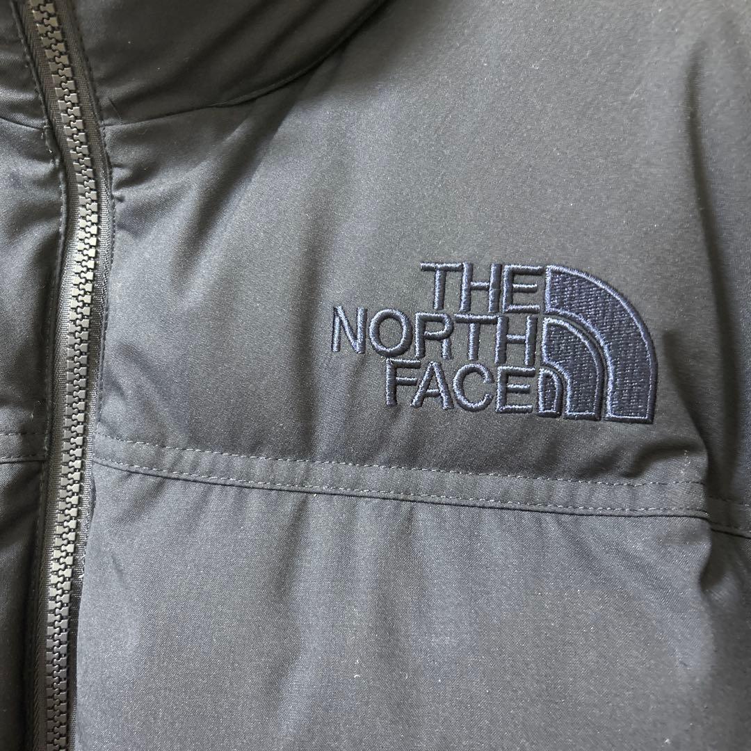 THE NORTH FACE ネイビー ダウンジャケット ウーリーヌプシ