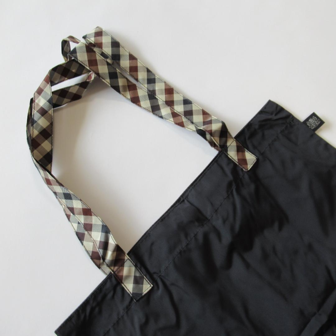 アクアスキュータム未使用ネイビー トレンチデザイン レインコート M 2/2