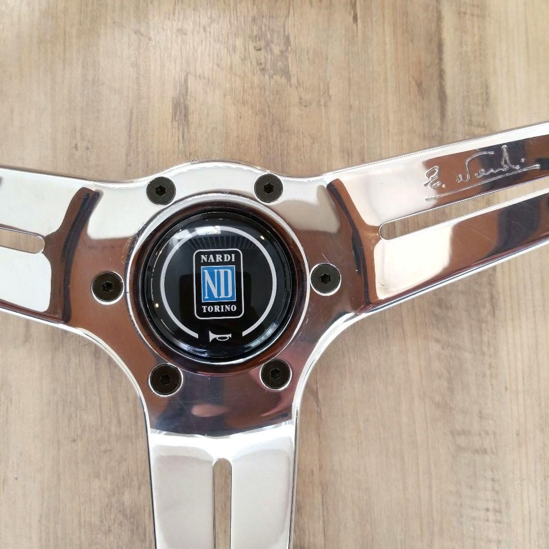 NARDI☆ナルディクラシックウッド&ポリッシュスポークディープコーン/N770