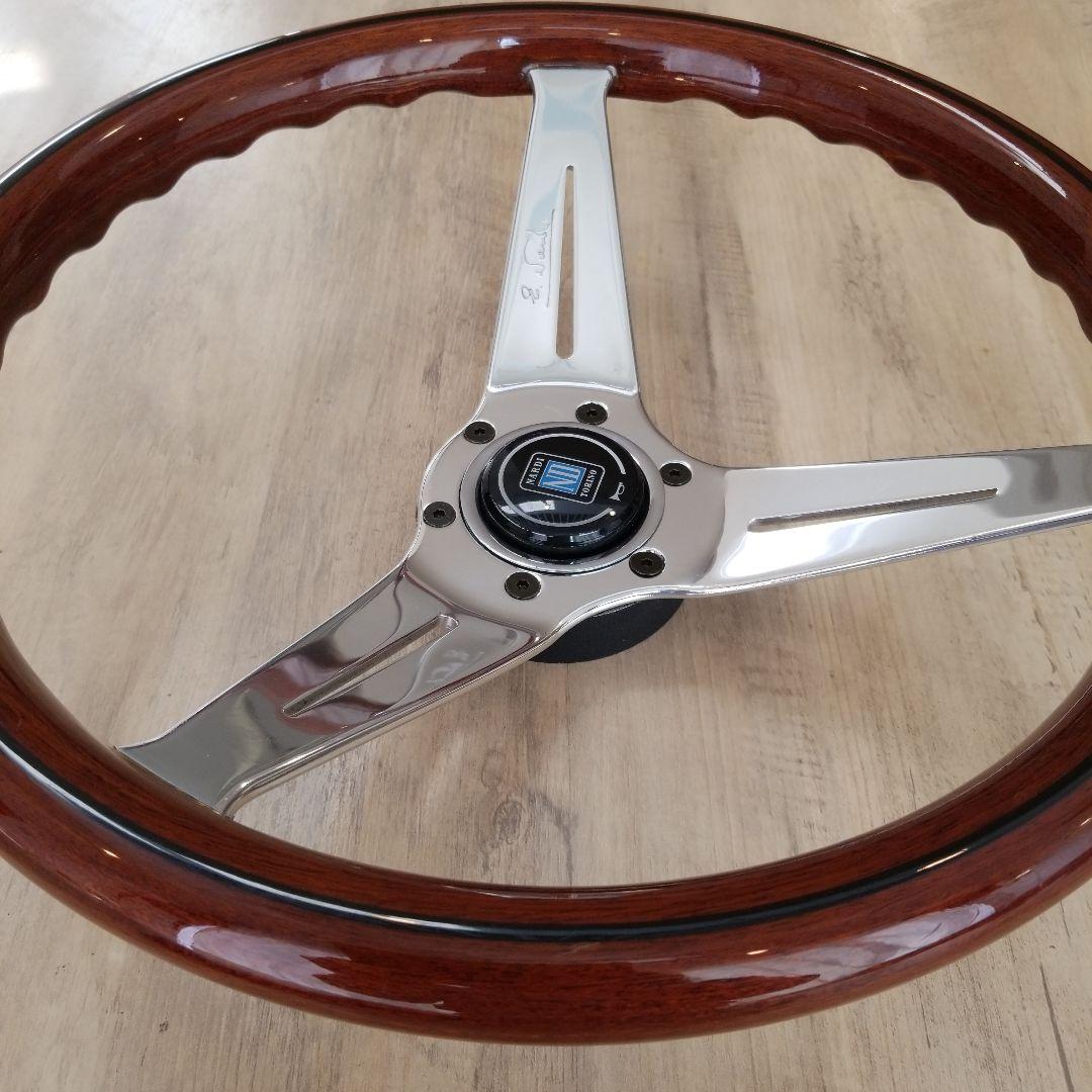 NARDI☆ナルディクラシックウッド&ポリッシュスポークディープコーン/N770