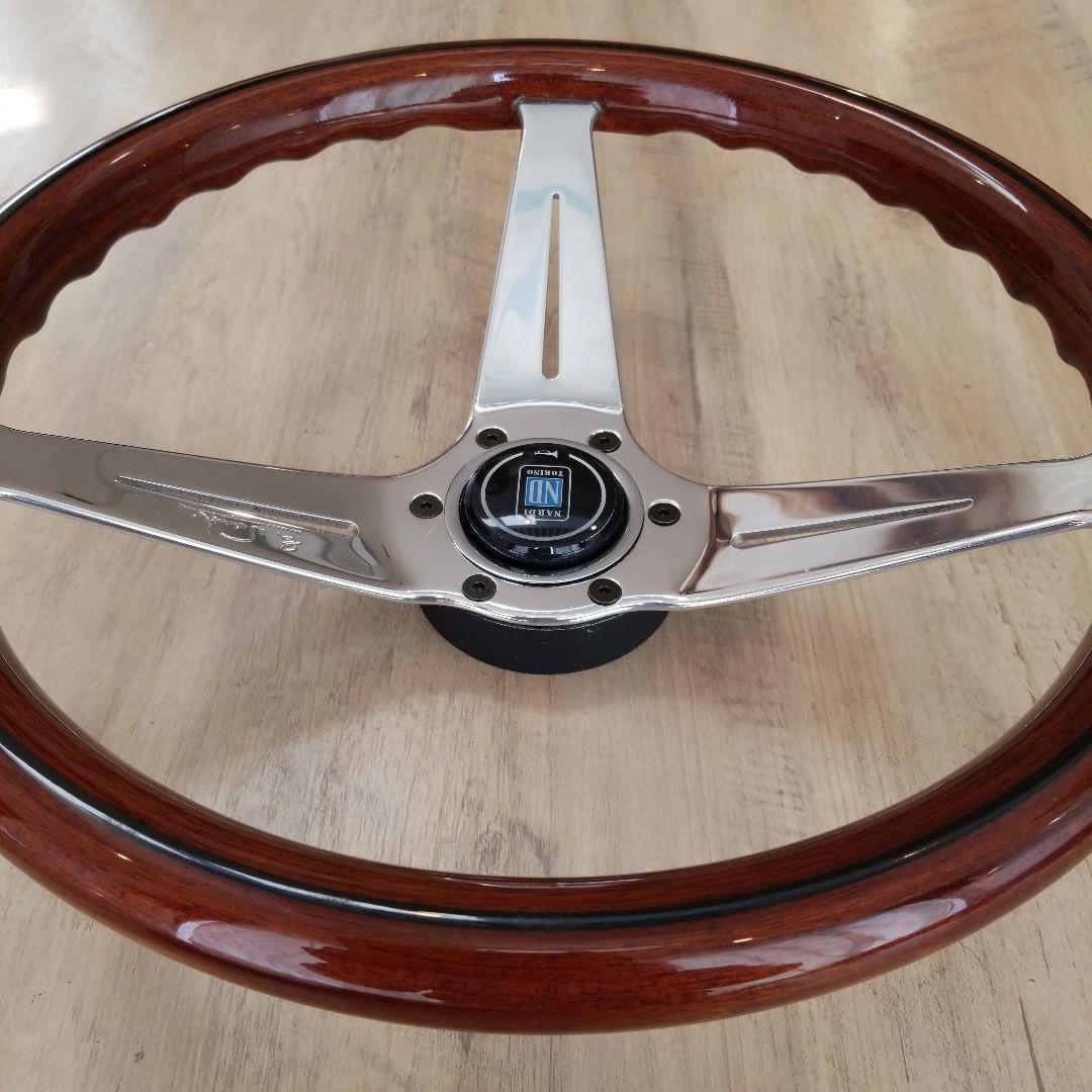 NARDI☆ナルディクラシックウッド&ポリッシュスポークディープコーン/N770