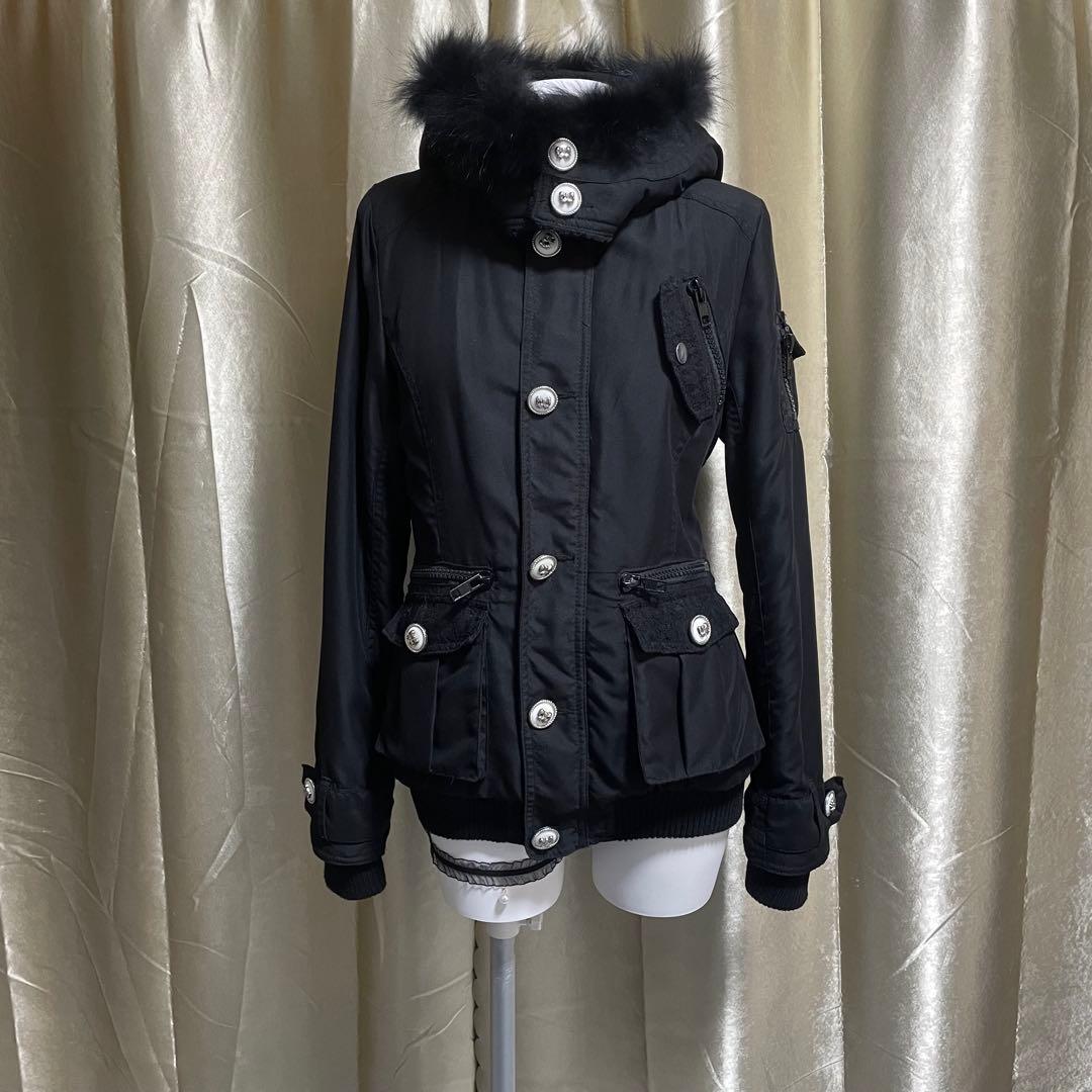 トゥララ リアルファー モッズコート 平成ギャル ダークコア archive