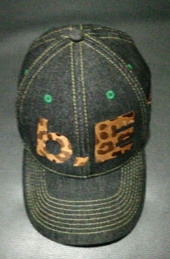 【美品】ビューティフル b.Eautiful デニム キャップ b.Eロゴ