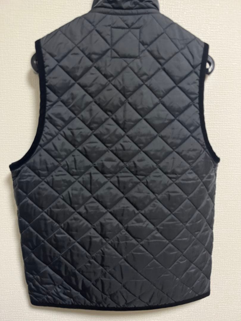 LAVENHAM ミックフィールド　グレー キルティングベスト サイズ38