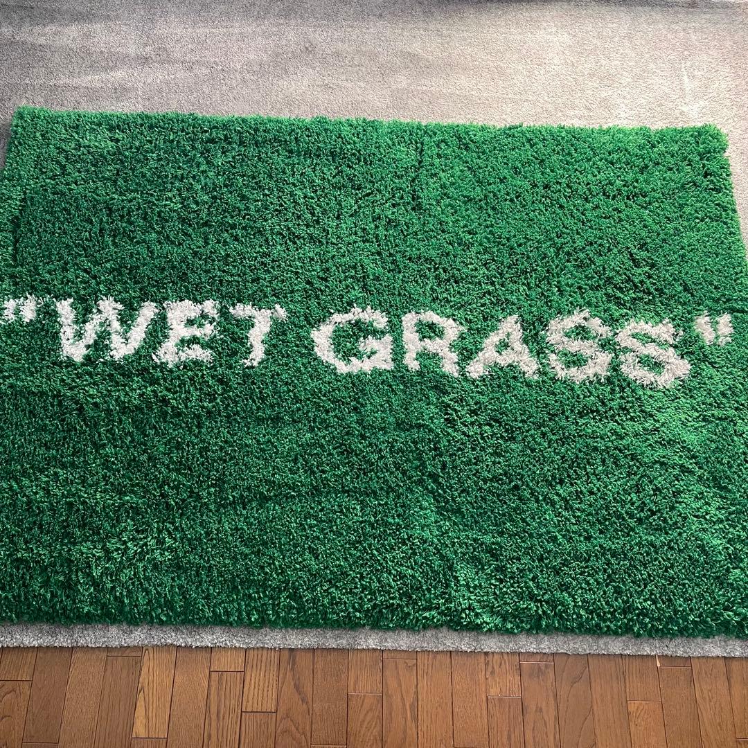 訳あり USED IKEA イケア OFF-WHITE オフホワイト ラグ