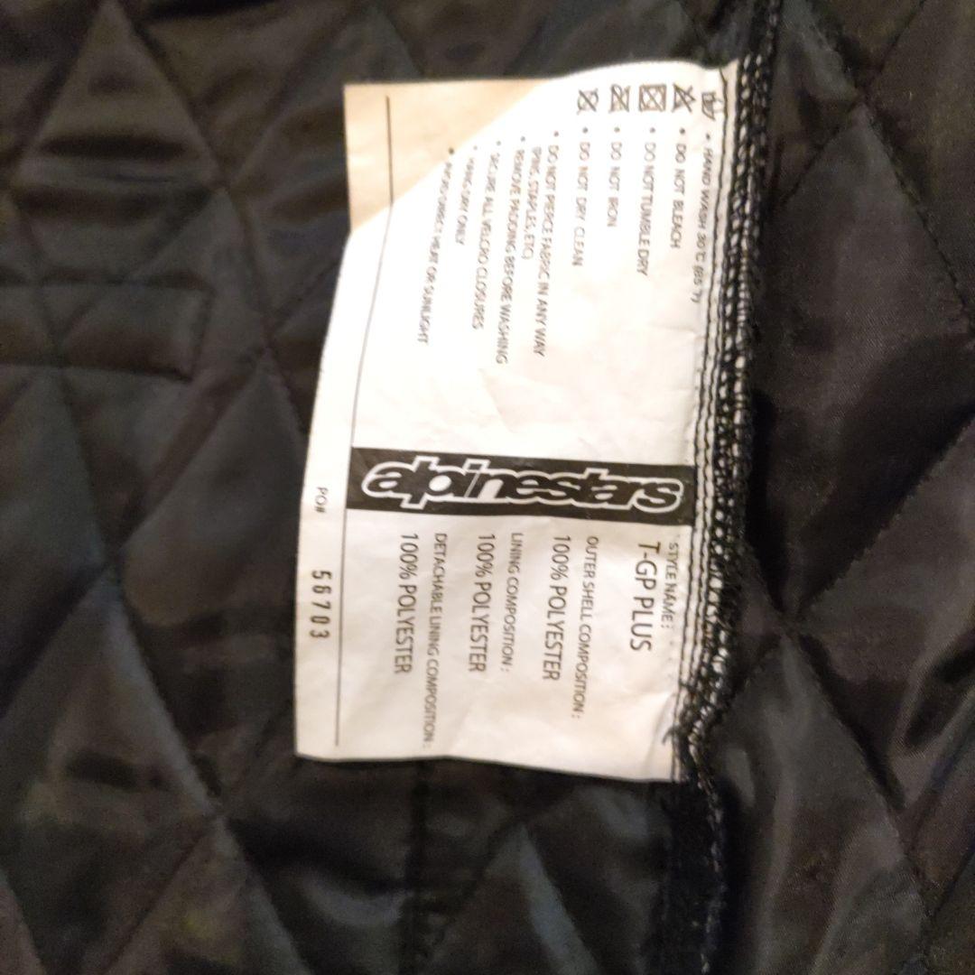 alpinestars ブラックジャケット