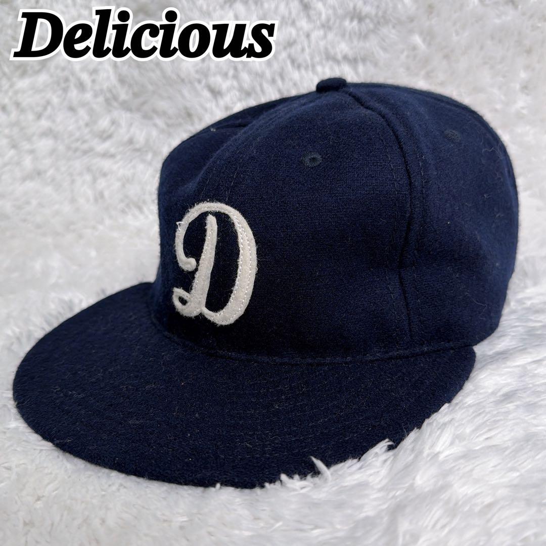 希少✨ delicious 仙台 キャップ ebbets field 帽子 紺色