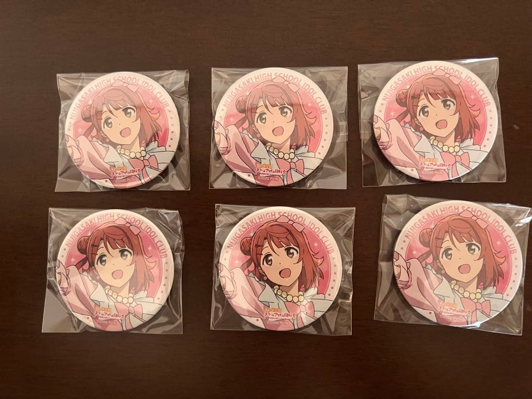 ラブライブ！ 虹ヶ咲学園 3rd Live！ 上原歩夢 缶バッチ