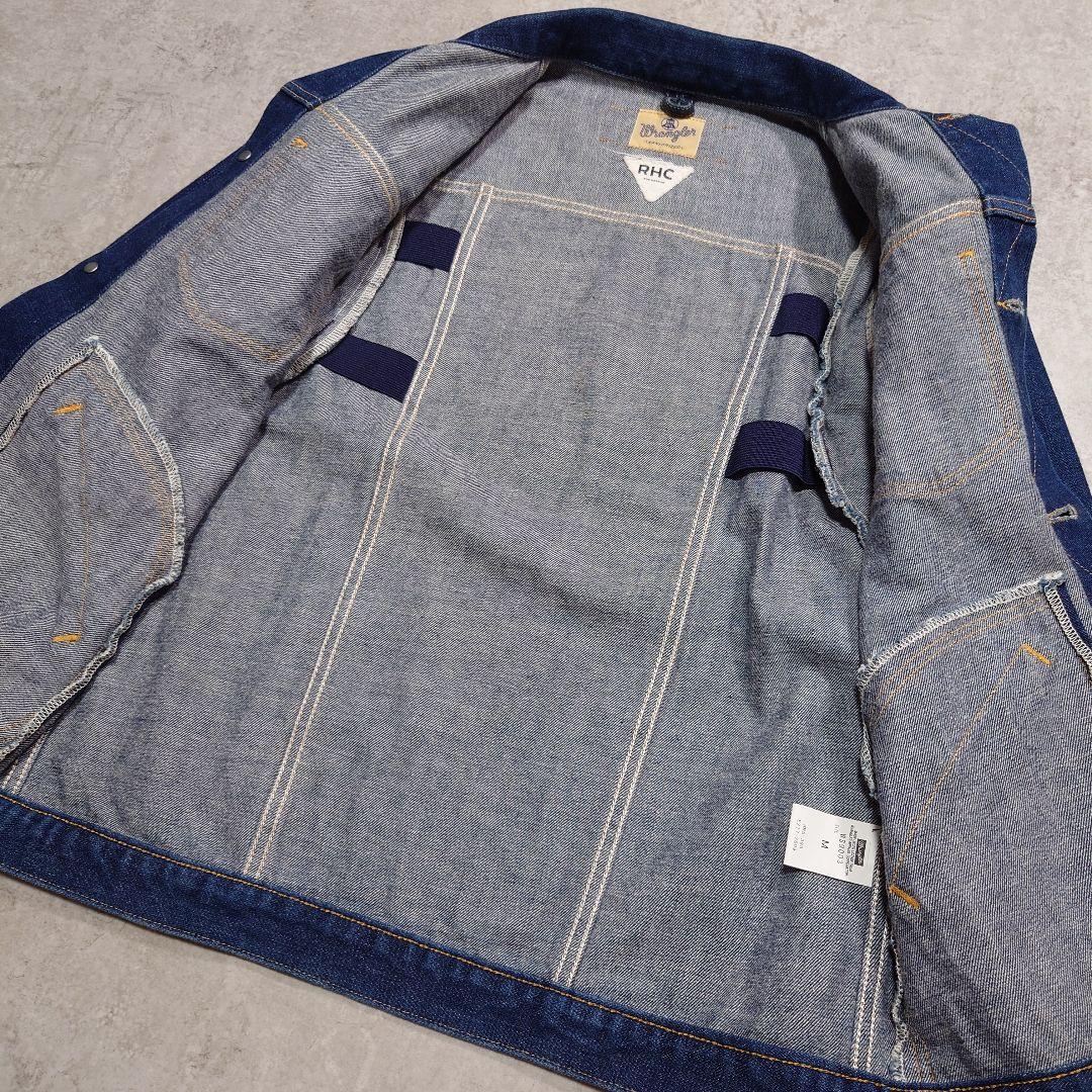 Wrangler RHC デニムジャケット 濃紺 M RONHERMAN