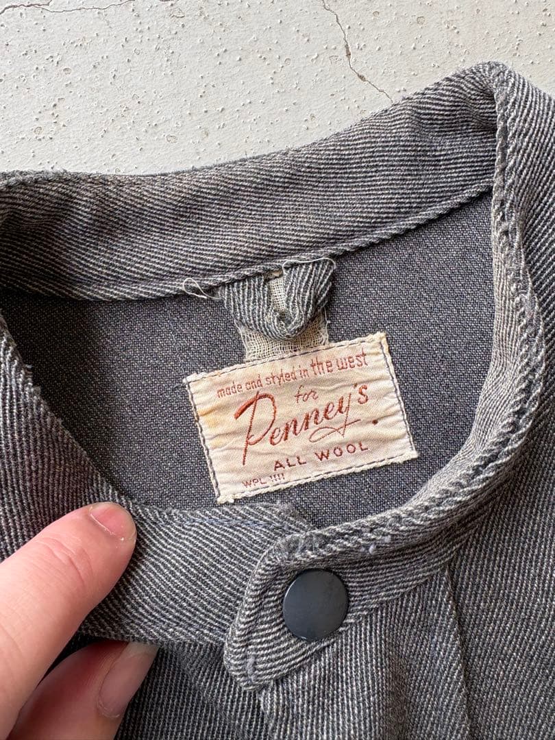 Penney's ペニーズ ウィップコードジャケット 40s 50s