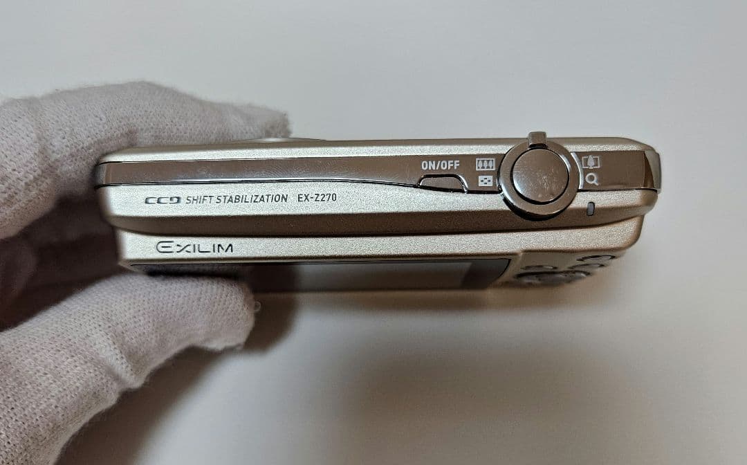 CASIO EXILIM EX-Z270 動作品 コンデジ コンパクト ゴールド