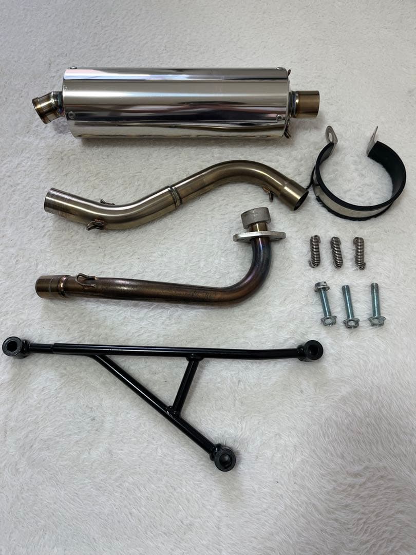 4ストジョグ　ガレージバルマフラー