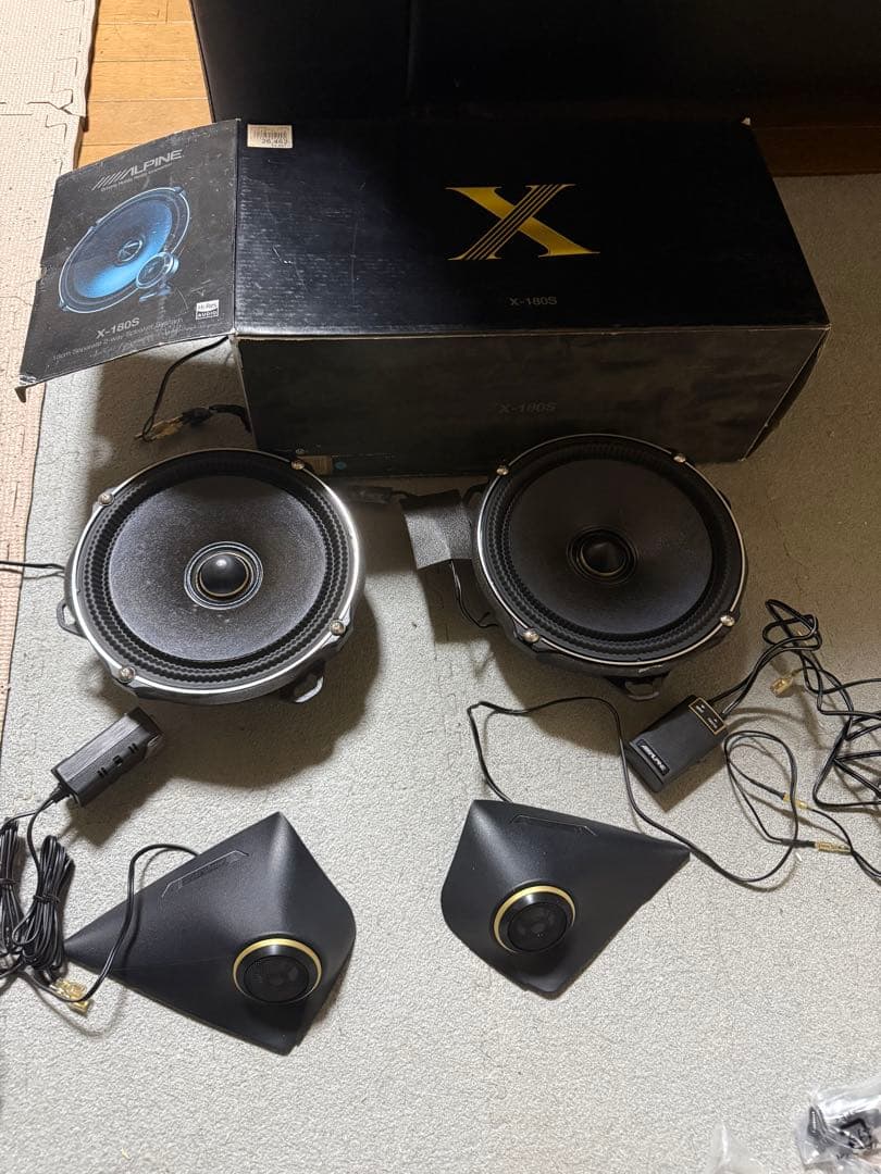 ALPINE X-180S コアスピーカー 180W