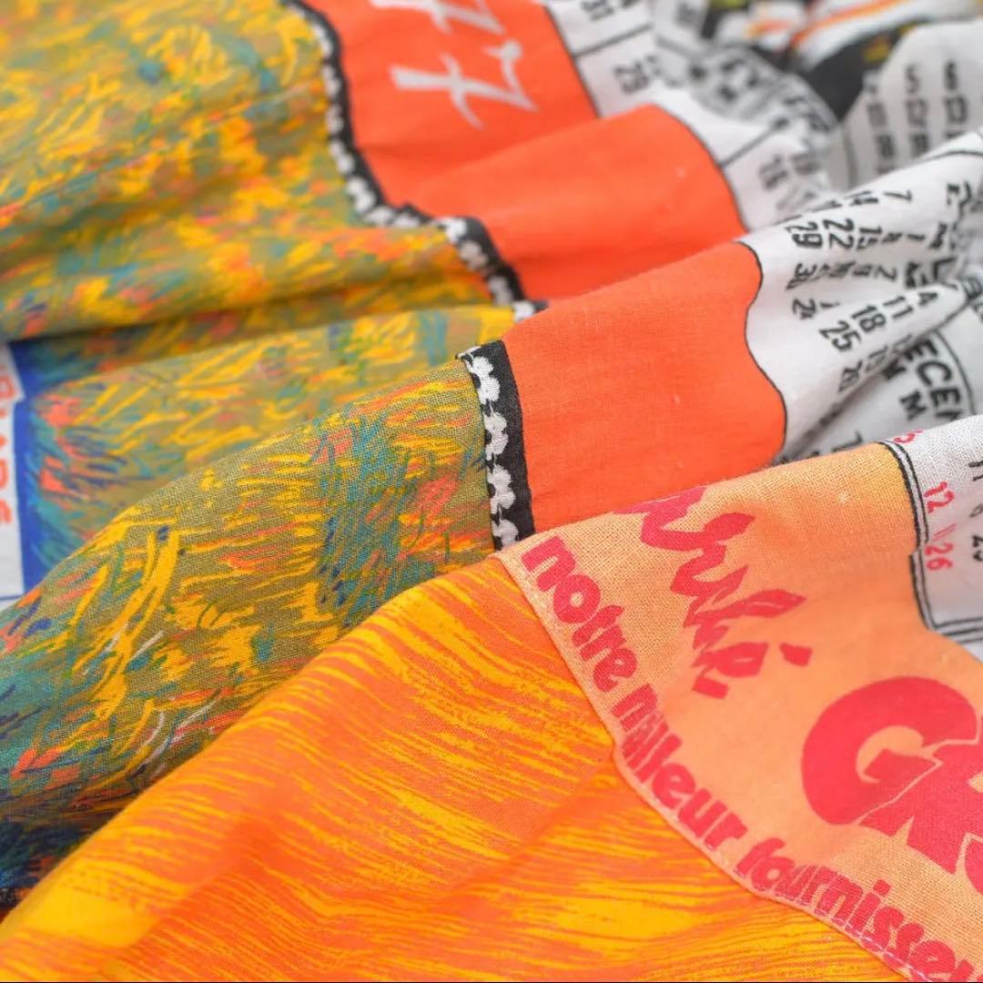 古着 リメイク ヴィンテージ パッチワーク デザイン バルーン イージーパンツ