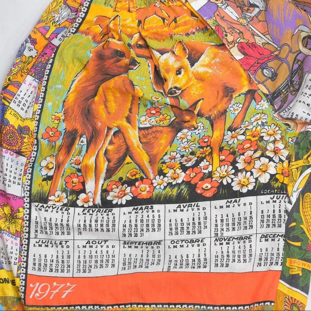 古着 リメイク ヴィンテージ パッチワーク デザイン バルーン イージーパンツ