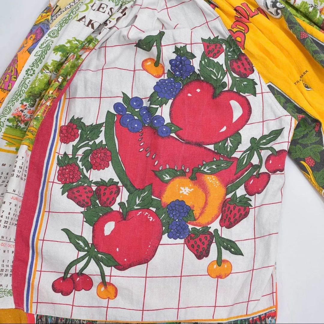 古着 リメイク ヴィンテージ パッチワーク デザイン バルーン イージーパンツ