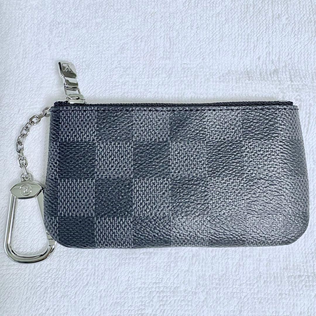 ルイ・ヴィトンダミエ グラフィットポシェット クレN60155