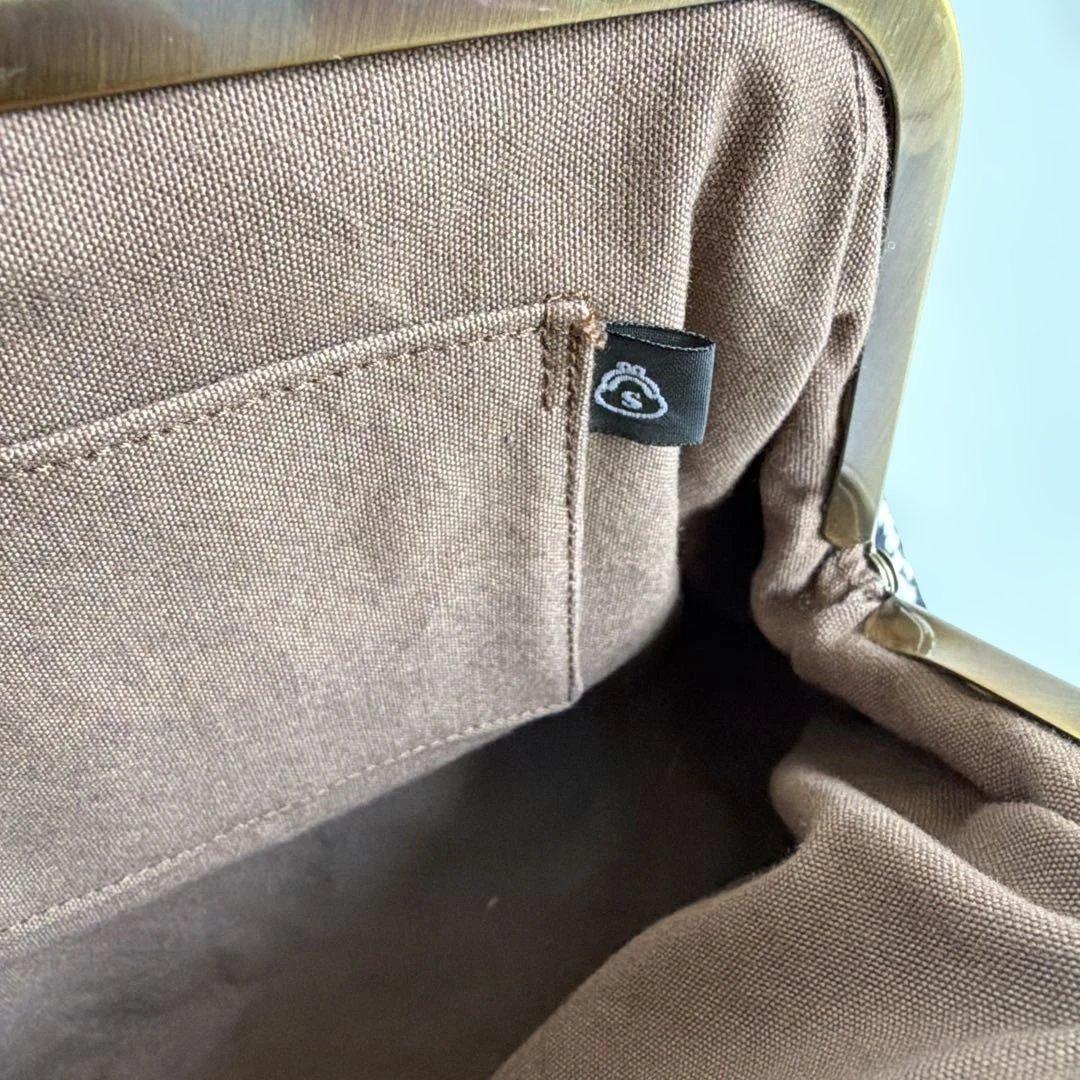 ハンドメイド minä perhonen タンバリン ボディバッグ がま口