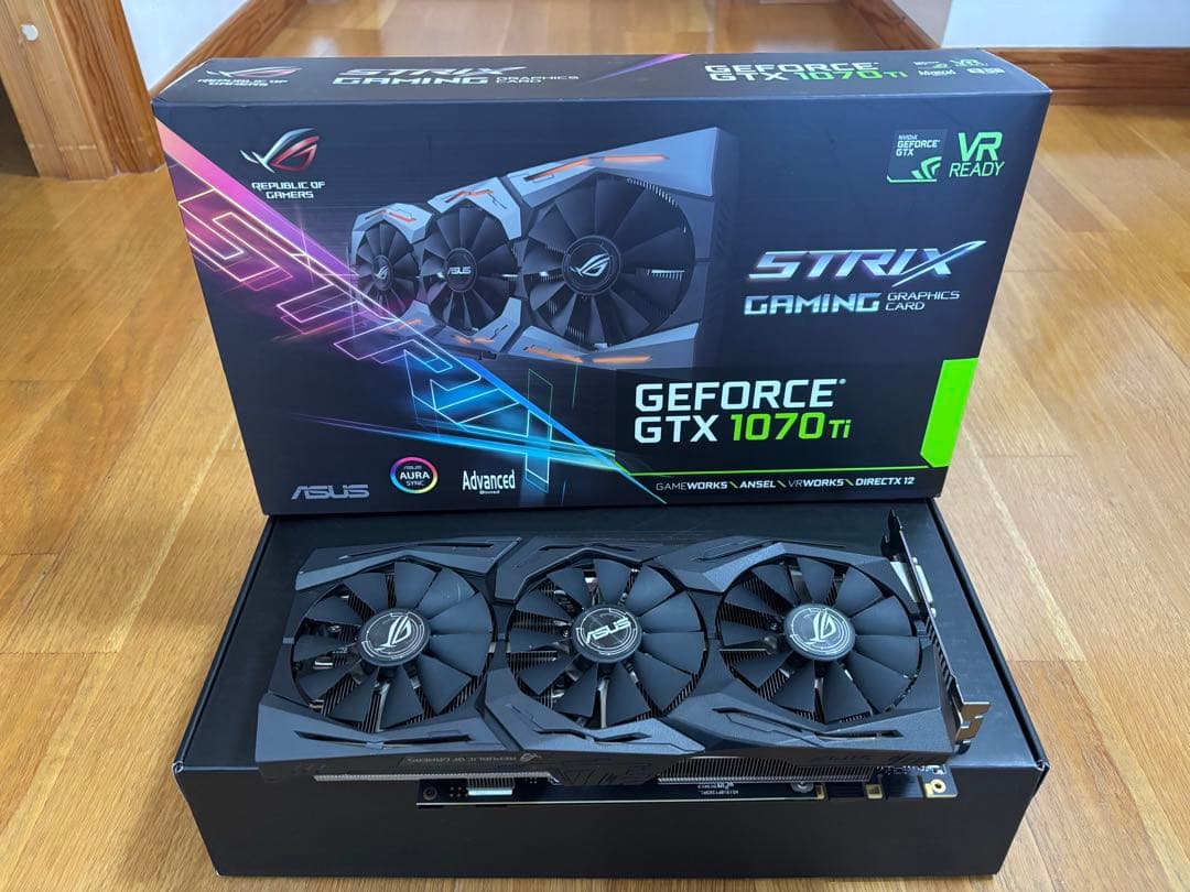 グラフィックボード・グラボ・ビデオカード ASUS STRIX Gaming GTX 1070 Ti