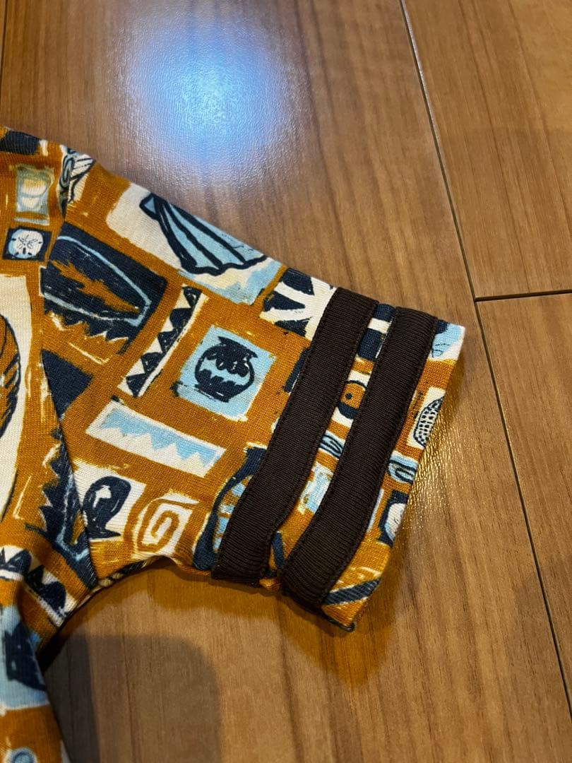 極美品 Misha and Puff REC TEE 4Y MARI GOLD