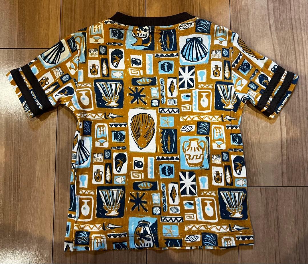 極美品 Misha and Puff REC TEE 4Y MARI GOLD